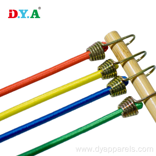 Factory directly 5 mm bungee cords with hook